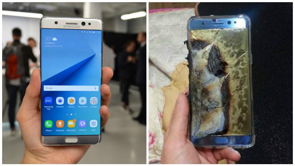 Telefony Note 7 mají problémy s baterií i po výměně